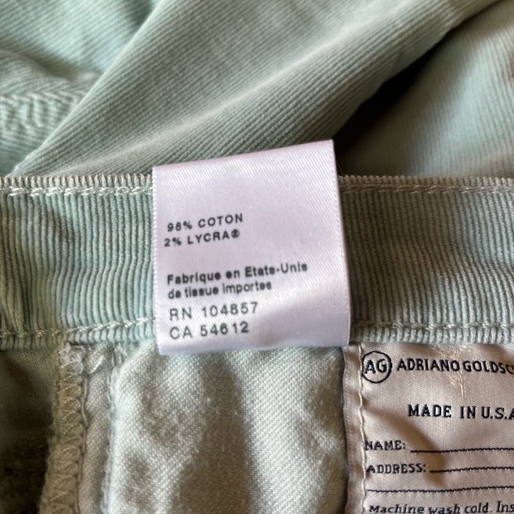 AG the Stevie Slim Straight Jeans 29R - Picture 13 of 13
